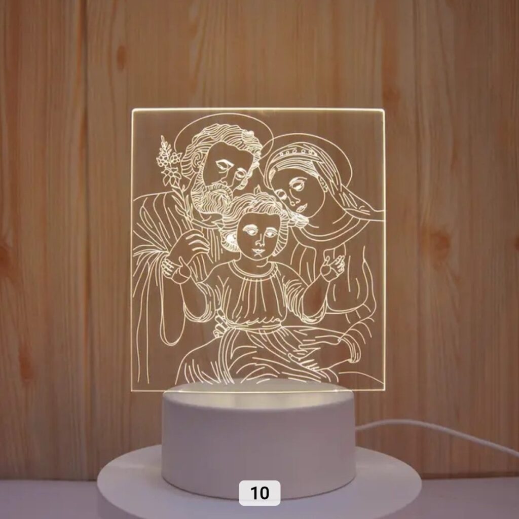 Veilleuse 3D La Sainte Famille